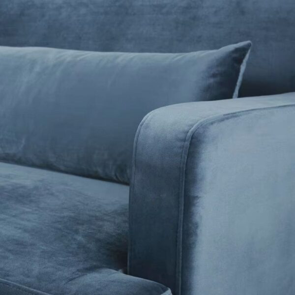 canape-elvis-maisons-du-monde-veloursgallery.com (5) Canapé Elvis Maisons du Monde en velours lisse bleu