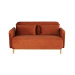 Avis canapé Nia Maisons du Monde : Notre test de ce canapé clic-clac 2/3 places en velours orange écureuil Avis canapé Nia Maisons du Monde : Notre test de ce canapé clic-clac 2/3 places en velours orange écureuil