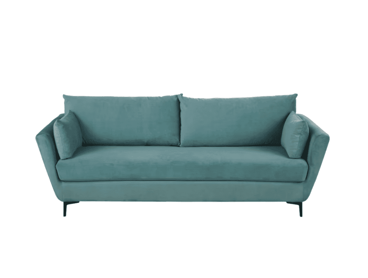 canapé velours 3 places Prague