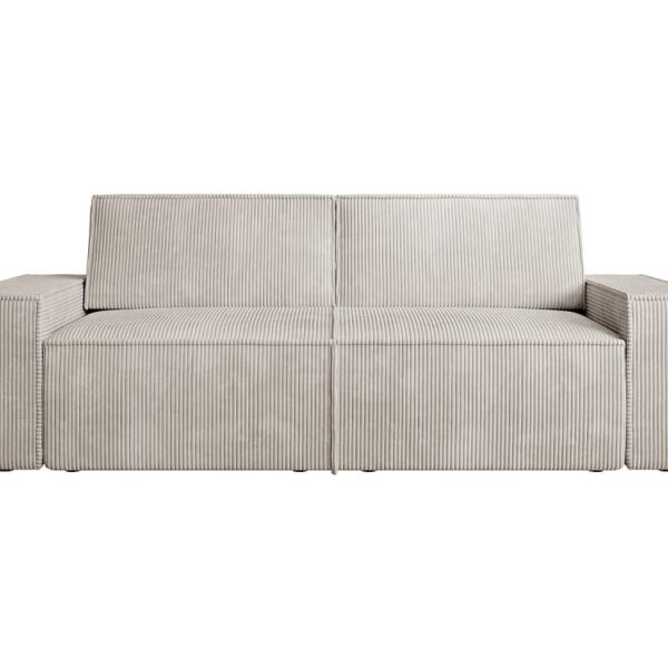 Avis canapé Amelia Vente-unique.com : notre test de ce Canapé fixe velours 3 places beige