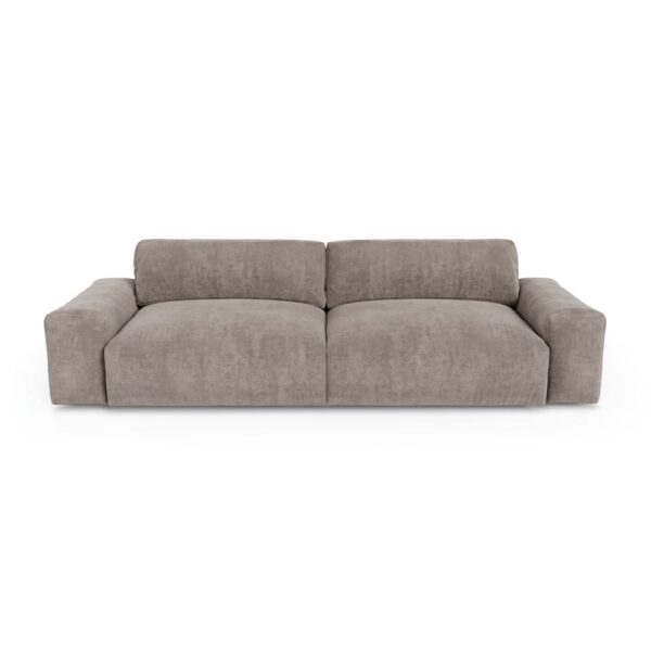 Avis du canapé Bliss Sia Home Notre avis sur ce Canapé 3 places velours taupe 220cm