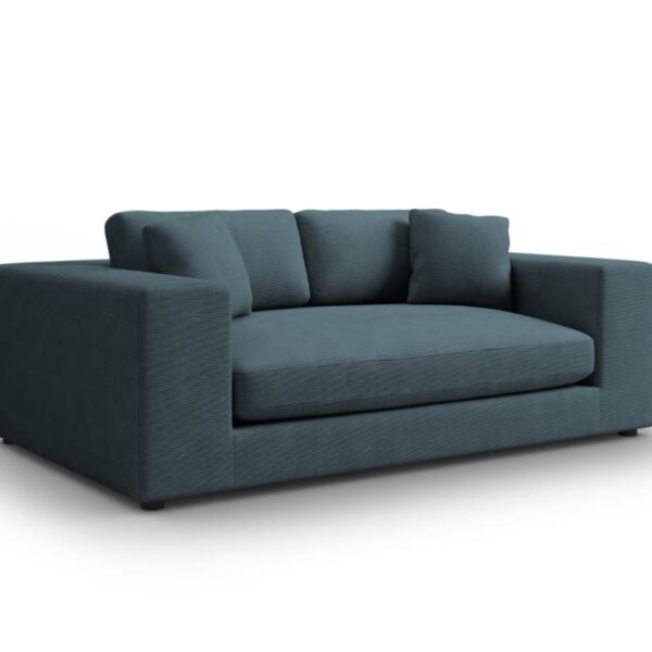 Avis du canapé Tendance CXL by Christian Lacroix Canapé 3 places en velours côtelé bleu