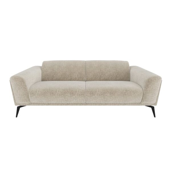 Avis canapé Swann Sia Home : notre test du 3 places en velours texturé beige